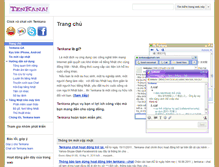 Tablet Screenshot of chat.tenkana.vn